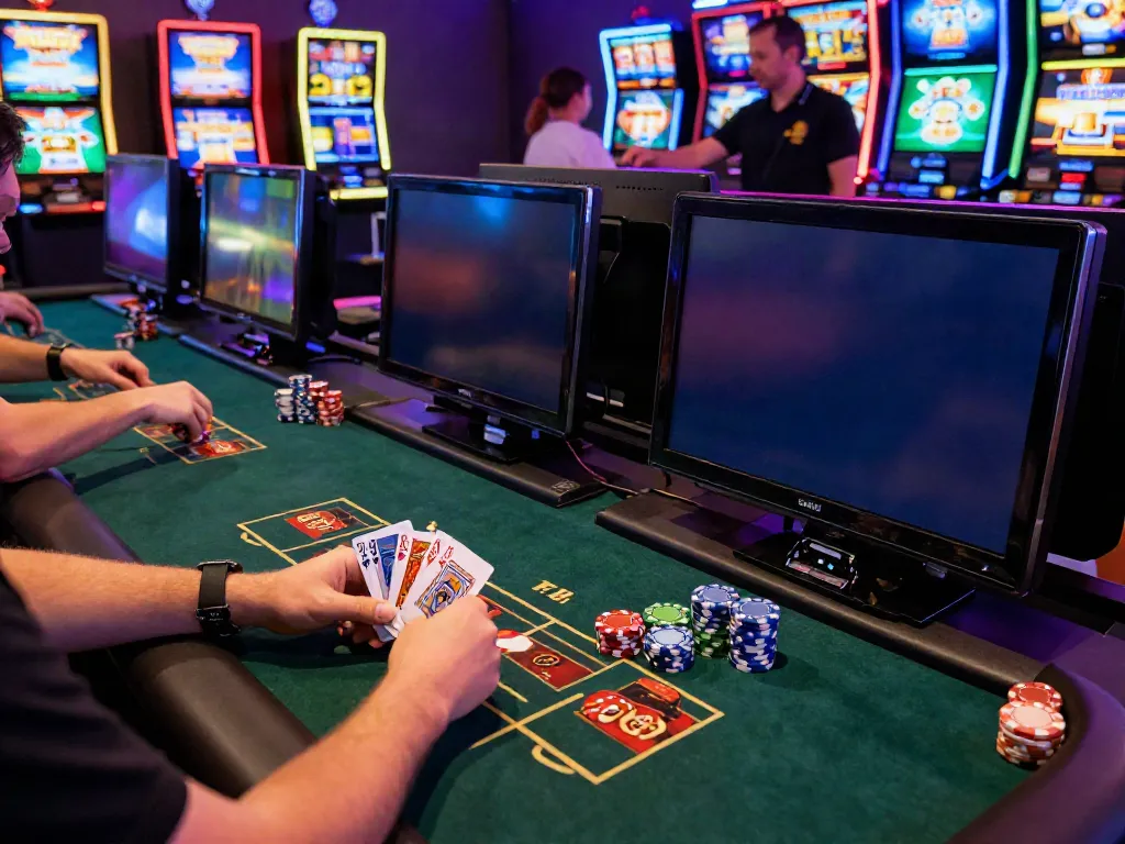 Engaging SIN88 gaming experience with vibrant visuals and competitive atmosphere.