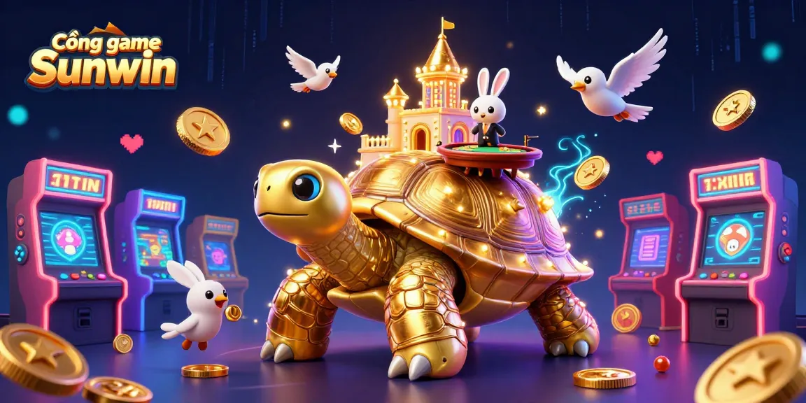 Experience the excitement of Cổng game Sunwin with vibrant gaming visuals and captivating casino elements.